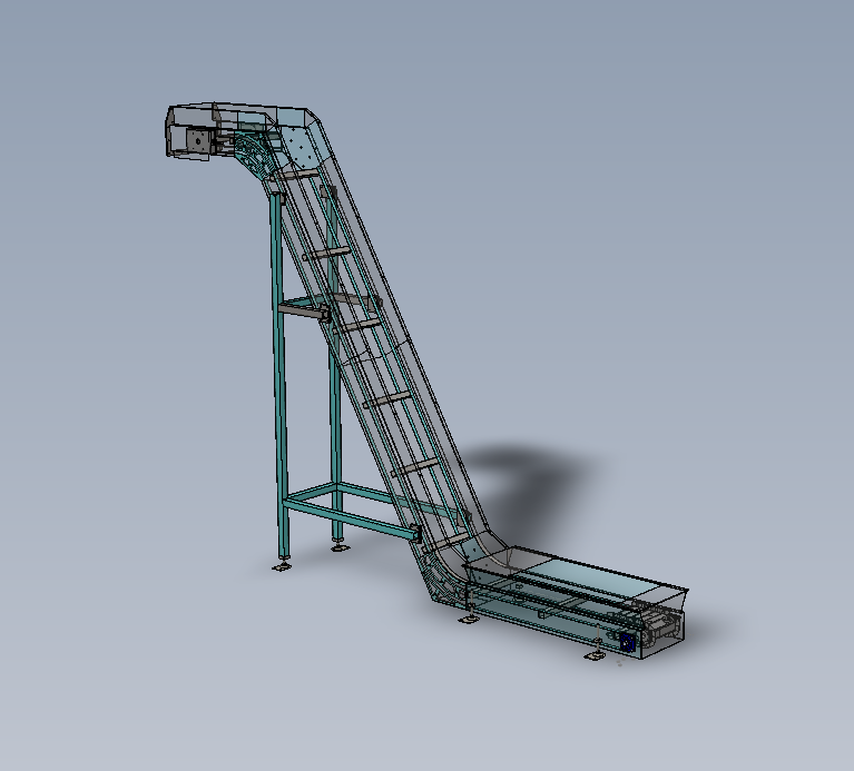 Steel hinged belt conveyor T63