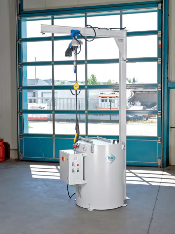 T&A MZ series batch centrifuge â compact swarf centrifuge for small volumes