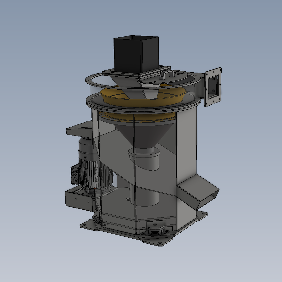 SpÃ¥ncentrifug VD40 vertikal centrifug fÃ¶r CNC-maskiner